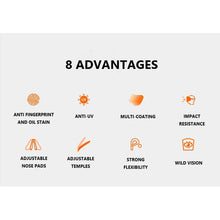 Load image into Gallery viewer, Polarized Sports Sunglasses Mens Womens Cycling Glasses, Baseball Running Fishing Golf Driving Sunglasses Red