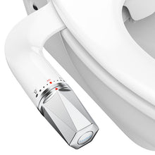 Load image into Gallery viewer, Bidet Toilet Seat Attachment, Non-Electric Self Cleaning Bidet with Posterior & Feminine Wash, Bidet for Toilet with Adjustable Water Pressure and Brass Inlet