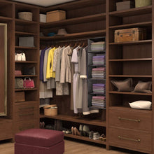 Load image into Gallery viewer, Cosmonic Hanging Closet Organizers and Storage, 5-Shelf Hanging Drawer for Closet, Collapsible Heavy Duty Hanging Closet Dresser for Clothes Bags Shoes Toys