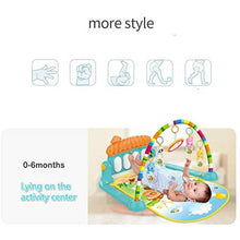 Load image into Gallery viewer, Baby Play Mat for Infant with Music and Mirror, Newborn Piano Activity Center Toys Gym Floor Playmat for Boys Girls