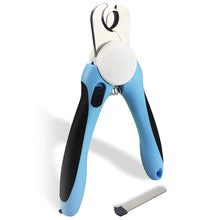 Load image into Gallery viewer, Dog & Cat Pets Nail Clippers and Trimmers - with Safety Guard to Avoid Over Cutting, Free Nail File, Razor Sharp Blade - Professional Grooming Tool for Pets