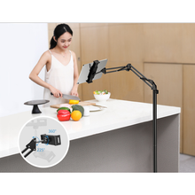 Load image into Gallery viewer, Tablet Floor Stand COSMONIC 360 Degree Adjustable Rotating Phone Holder Tablet Stand-Foot Floor Stand for 3.5 to 11 in Devices