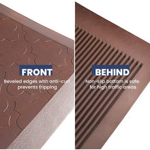 Load image into Gallery viewer, SWTROOM Thick Non-slip Anti-fatigue Floor Mats, Ergonomic, Comfortable and Waterproof standing desk foam mats, Suitable for garage, Office and Kitchen 30"x20" Brown floor mats