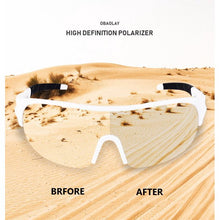 Load image into Gallery viewer, Polarized Sports Sunglasses Mens Womens Cycling Glasses, Baseball Running Fishing Golf Driving Sunglasses Red