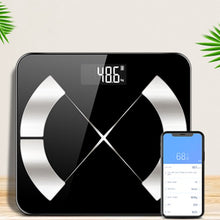 Load image into Gallery viewer, Body Fat Scale, Smart BMI Bathroom Weight Scale Body Composition Monitor Health Analyzer with Smartphone App for Body Weight, Fat, Water, BMI, BMR, Muscle Mass