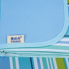 Load image into Gallery viewer, Picnic Mat 57''x79'' Picnic Blanket Striped Handy Beach Mat Sandproof and Waterproof for Picnic, Beaches, RVing, and Outings