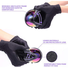 Load image into Gallery viewer, Meidong 26 Black Frame/Clear Lens Adult MX Off-Road Snowmobile, Snowboard, Ski Goggles, Model:26-MX | Black