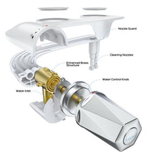 Load image into Gallery viewer, Bidet Toilet Seat Attachment, Non-Electric Self Cleaning Bidet with Posterior & Feminine Wash, Bidet for Toilet with Adjustable Water Pressure and Brass Inlet