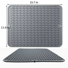 Load image into Gallery viewer, Silicone Trivet Mat for Hot Pan and Pot Hot Pads Counter Heat Resistant Table Dish Drying Mat or Placemats
