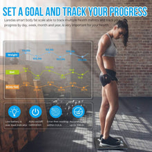 Load image into Gallery viewer, Scale for Body Weight, Smart Digital Bathroom Weighing Scales with Body Fat and Water Weight for People, Bluetooth BMI Electronic Body Analyzer Machine
