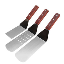 Load image into Gallery viewer, Movsou Griddle Accessories Set Flat Top Grill Tools Set Spatula Kit Stainless Steel for Blackstone and Camp Chef Cooking Outdoor BBQ Camping 9 Pcs
