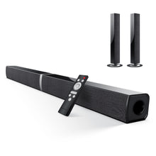 Load image into Gallery viewer, KY2020D Sound Bars for TV Bluetooth 5.0 Soundbar 50W Split Soundbars
