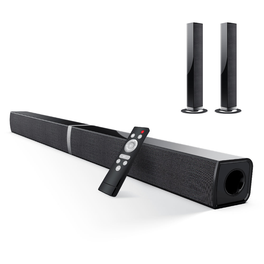 KY2020D Sound Bars for TV Bluetooth 5.0 Soundbar 50W Split Soundbars