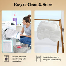 Load image into Gallery viewer, Luxury Bath Pillow Relieve Stress and Rejuvenate Bathtub Pillow, Bath Pillows for Tub with a Washing Bag White
