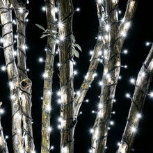 Load image into Gallery viewer, Christmas String Lights Twinkle Cluster Lights 82Ft 200Led 8 Modes Timer Memory Function for Christmas Party Garden Cool White

