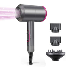 Load image into Gallery viewer, MOVSOU 1800W Professional Hair Dryer with Diffuser Ionic Conditioning - Powerful, Fast Hairdryer Blow Dryer,AC Motor Heat Hot and Cold Wind Constant Temperature Hair Care Without Damaging Hair
