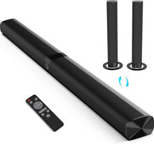 Load image into Gallery viewer, Sound Bar, 50W Sound Bars for TV, 5.0 Bluetooth TV Sound bar, Wired &amp; Wireless Soundbar, ARC/Optical/AUX Connection, Separable Soundbar 31 inch
