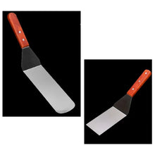 Load image into Gallery viewer, Movsou Griddle Accessories Set Flat Top Grill Tools Set Spatula Kit Stainless Steel for Blackstone and Camp Chef Cooking Outdoor BBQ Camping 9 Pcs
