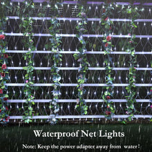 Load image into Gallery viewer, LED Christmas Net Lights,12ft x 5ft 360 LED 8 Modes Bush Mesh Lights Connectable,with Timer Waterproof for Christmas Indoor Outdoor Holiday Lighting Decorations, White
