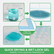 Load image into Gallery viewer, Cosmonic 100Pcs Puppy Pee Pads Dog Potty Training Pads Disposable Super Absorbent Leak-Proof 22&quot; x 22&quot;
