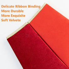 Load image into Gallery viewer, Christmas Tree Skirt, Velvet Foldable Christmas Tree Collar, Red Xmas Tree Stand Base Cover, Halloween Tree Ring for Fall Winter Holiday Xmas Halloween Party Home Decoration
