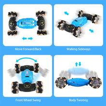 Load image into Gallery viewer, Gesture RC Car Remote Control Car for Kids Gesture Sensing Stunt Car 2.4Ghz 4WD with Light Music for Girls Boys
