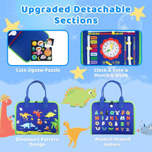 Load image into Gallery viewer, Silensys Busy Board Montessori Toys Busy Book Gift for 1 2 3 4 Year Old Toddler Sensory Board Travel Toys
