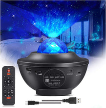 Load image into Gallery viewer, Star Projector Galaxy Light Projector with Remote &amp; Bluetooth Speaker, Multiple Colors Dynamic Projections Star Night Light Projector for Kids Adults Bedroom, Space Lights for Bedroom Decor Aesthetic
