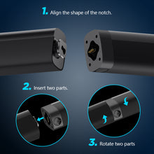 Load image into Gallery viewer, KY8000 Sound Bar, 2 in 1 Separable &amp; 60W SoundBar for Smart TV, Bluetooth 5.0 Soundbar with Wired &amp; Wireless Connect
