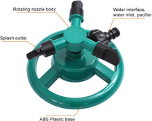 Load image into Gallery viewer, 360° Lawn Sprinkler for Yard, Adjustable Rotating Water Sprinkler, Garden Irrigation System, Large Area Coverage
