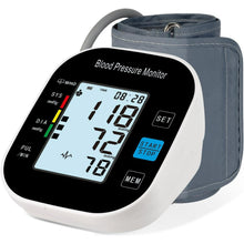 Load image into Gallery viewer, Blood Pressure Monitor for Home Use - Automatic BP Machine with Large Backlit Display High Accuracy for 2 Users with 22-42cm Arm Cuff &amp; Storage Bag (Black)

