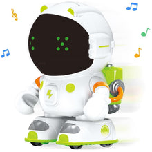 Load image into Gallery viewer, Kids Robot Toys Smart Spacemen Toys With Dynamic LED Eyes, Interactive Robots with Touch Sensor,Voice Control,Sing,Dance Christmas Birthday Gift Toys

