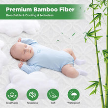 Load image into Gallery viewer, Waterproof Mattress Protector Queen Size, Bamboo Mattress Cover Ultra Soft 3D Air Fabric Cooling Breathable Noiseless Deep Pocket(8-18 INCH)
