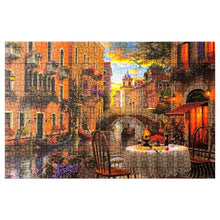 Load image into Gallery viewer, Movsou 1000 Piece Jigsaw Puzzles for Adults and Kids Paper Puzzle Intellectual Toys Venice
