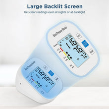 Load image into Gallery viewer, Mighty Rock Blood Pressure Monitor Upper Arm Fit Reno Blood Pressure Cuff 8.7”- 15.7” Monitor Backlight Display HR Detection Digital BP Machine
