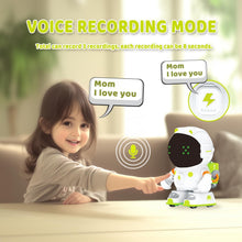 Load image into Gallery viewer, Kids Robot Toys Smart Spacemen Toys With Dynamic LED Eyes, Interactive Robots with Touch Sensor,Voice Control,Sing,Dance Christmas Birthday Gift Toys
