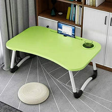 Load image into Gallery viewer, Mighty Rock Laptop Desk Foldable Bed Tray Table Laptop Bed Stand Standing Table for Bed Sofa Couch Floor Green
