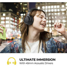 Load image into Gallery viewer, E7 Active Noise Cancelling Headphones Wireless Bluetooth Headphones with Rich Bass, Wireless Headphones with Clear Calls, Black
