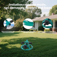 Load image into Gallery viewer, 360° Lawn Sprinkler for Yard, Adjustable Rotating Water Sprinkler, Garden Irrigation System, Large Area Coverage
