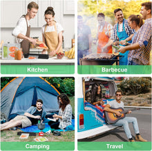 Load image into Gallery viewer, Vacuum Sealer Machine, Cordless Rechargeable Food Vacuum Sealer for Dry/Moist Food Storage and Sous Vide, With Strong Vacuum and Complete Seal, With Bag Cutter and 10 Vacuum Bags
