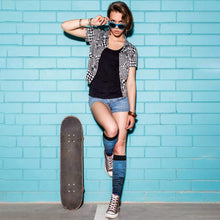 Load image into Gallery viewer, Silensys 5 pairs Gradual Compression Sports Nylon Socks, Waterproof and Sweat Proof, Fast Drying
