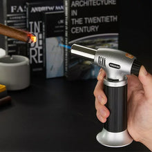 Load image into Gallery viewer, Culinary Butane Torch Lighters Kitchen Blow Torch for Cooking with Safety Lock &amp; Adjustable Flame, Refillable Kitchen Torch &amp; Cooking Torch for Creme Brule &amp; Baking

