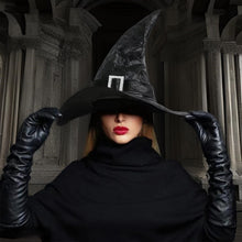 Load image into Gallery viewer, Halloween Witch Set Halloween Women Adult Wizard Costume Cosplay Accessory with Necklaces, Earrings, Gloves
