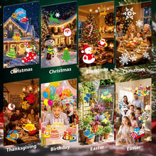 Load image into Gallery viewer, Movsou Halloween Outdoor Projector Lights, Upgraded Holiday Projectors,16 HD Slides LED Waterproof Light (Ocean Wave &amp; Patterns) for Outside Home Party Xmas Decor
