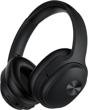 Load image into Gallery viewer, Active Noise Canceling Headphones Bluetooth Wireless Headphones Over Ear Bluetooth 5.2 Deep Bass 30Hrs for Home Office,Jet Black
