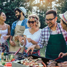 Load image into Gallery viewer, Aedavey BBQ Grill Mat Set of 5 Baking Mats Resuable Non-Stick Works on Electric Grill Gas Charcoal BBQ 15.75 x 13 inch
