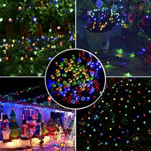 Load image into Gallery viewer, Christmas String Lights Twinkle Cluster Lights 82Ft 200Led 8 Modes Timer Memory Function for Christmas Party Garden Multicolor
