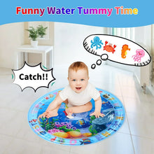 Load image into Gallery viewer, Swtroom Tummy Time Water Mat, Water Play Mat for Babies Inflatable Activity Center, Infant Baby Water Mat for Newborn Infant Toddler Boy Girl, Promote Baby&#39;s Growth
