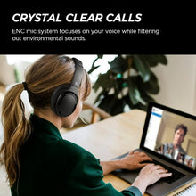 Load image into Gallery viewer, Active Noise Cancelling Headphones Wireless Over Ear Bluetooth Headphones Wireless Headphones with Deep Bass, Clear Calls, Comfortable Fit, 30H, Bluetooth 5.2
