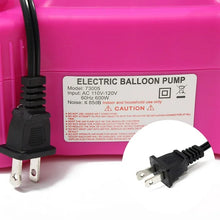 Load image into Gallery viewer, Electric Air Balloon Pump Portable Dual Nozzle Electric Balloon Blower Air Pump Balloons Inflator for Decoration Party Sport
